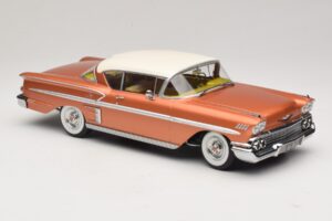 Chevrolet Bel Air Impala Coupe Kupfer & Creme KK-Scale 1:18 KKDC181591 Metall – Bild 4 von 6
