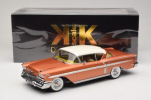 Chevrolet Bel Air Impala Coupe Kupfer & Creme KK-Scale 1:18 KKDC181591 Metall – Bild 6 von 6