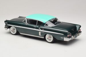 Chevrolet Bel Air Impala Coupe Dunkelgrün Metallic & Grün KK-Scale 1:18 KKDC181594 Metall – Bild 5 von 6