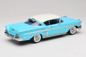 Chevrolet Bel Air Impala Coupe Türkis & Creme KK-Scale 1:18 KKDC181593 Metall – Bild 2 von 6
