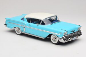 Chevrolet Bel Air Impala Coupe Türkis & Creme KK-Scale 1:18 KKDC181593 Metall – Bild 4 von 6