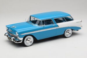 Chevrolet Bel Air Nomad Türkis & Weiss KK-Scale 1:18 KKDC181292 Metall
