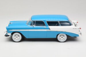 Chevrolet Bel Air Nomad Türkis & Weiss KK-Scale 1:18 KKDC181292 Metall – Bild 3 von 6