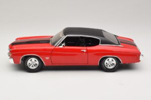 Chevrolet Chevelle SS454 Rot Maisto 1:18 31890-P1 Metall – Bild 4 von 8