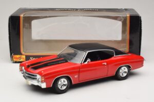 Chevrolet Chevelle SS454 Rot Maisto 1:18 31890-P1 Metall – Bild 8 von 8