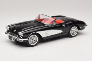 Chevrolet Corvette C1 Tuxedo Black AUTOart 1:18 Chevrolet Corvette C1 Tuxedo Black AUTOart 1:18 71142 Metall