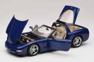 Chevrolet Corvette C5 Commemorative Edition Blau AUTOart 1:18 71157 Metall – Bild 2 von 9