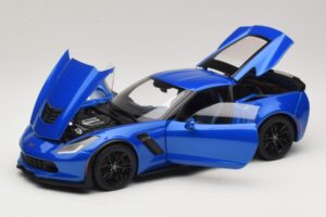 Chevrolet Corvette C7 Z06 Laguna Blue Tintcoat AUTOart 1:18 71265 Komposit – Bild 2 von 8