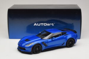 Chevrolet Corvette C7 Z06 Laguna Blue Tintcoat AUTOart 1:18 71265 Komposit – Bild 8 von 8