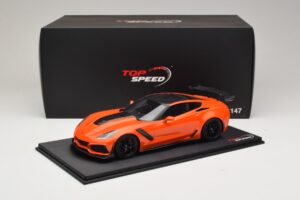 Chevrolet Corvette C7 ZR-1 High Voltage Tint TopSpeed 1:18 TS0147 Resin – Bild 6 von 6