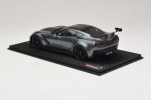 Chevrolet Corvette C7 ZR-1 Shadow Grey Metallic TopSpeed 1:18 TS0148 Resin – Bild 5 von 6