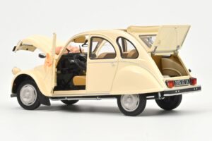 Citroen 2CV Wedding Gift Beige Norev 1:18 181475 Metall – Bild 3 von 3