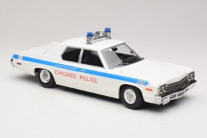 Dodge Monaco Chicago Polizei KK-Scale 1:18 KKDC181151 Metall – Bild 4 von 6