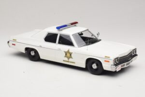 Dodge Monaco Hazzard County Polizei KK-Scale 1:18 KKDC181152 Metall – Bild 4 von 6