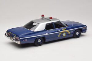 Dodge Monaco Nevada Highway Patrol Blau & Silber KK-Scale 1:18 KKDC181155 Metall – Bild 2 von 6