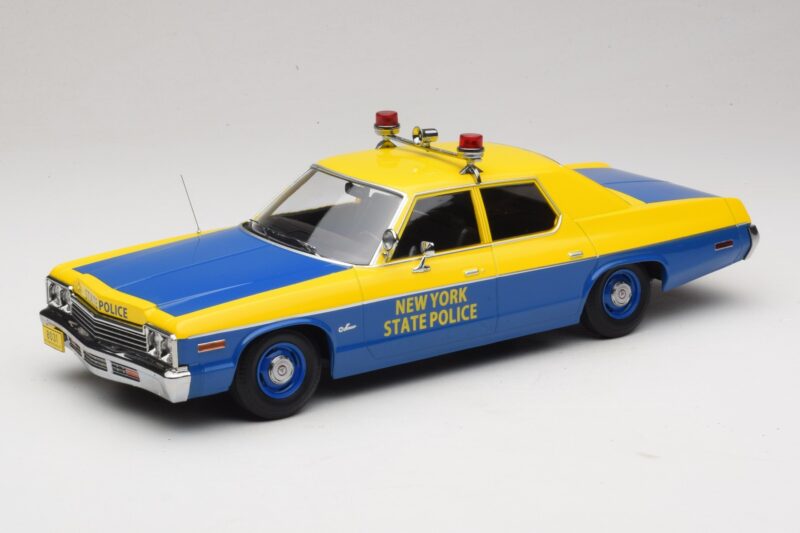 Dodge Monaco New York State Police Gelb & Blau KK-Scale 1:18 KKDC181156 Metall
