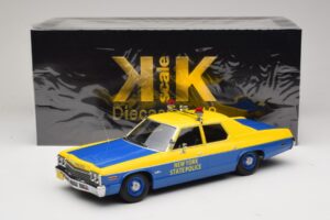 Dodge Monaco New York State Police Gelb & Blau KK-Scale 1:18 KKDC181156 Metall – Bild 6 von 6