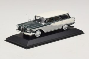 Edsel Bermuda Kombi Dunkelgrün Weiss Minichamps 1:43 400082013 Metall – Bild 2 von 5