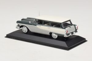 Edsel Bermuda Kombi Dunkelgrün Weiss Minichamps 1:43 400082013 Metall – Bild 3 von 5