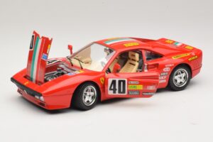 Ferrari 288 GTO #40 Rot Bburago 1:18 3027-P4 Metall – Bild 2 von 8