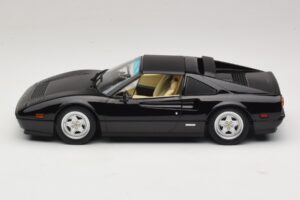 Ferrari 328 GTS US Version Schwarz Miami Vice Sonny KK-Scale 1:18 KKDC181702 Metall – Bild 4 von 7