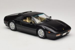 Ferrari 328 GTS US Version Schwarz Miami Vice Sonny KK-Scale 1:18 KKDC181702 Metall – Bild 5 von 7