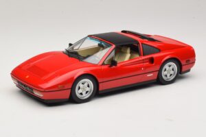 Ferrari 328 GTS US-Version Rot Beverly Hills Cop II Mit Beigem Innenraum KK-Scale 1:18 KKDC181701 Metall – Bild 2 von 7