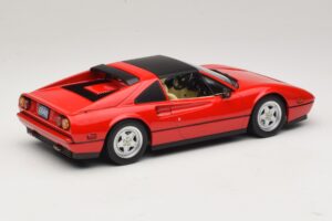 Ferrari 328 GTS US-Version Rot Beverly Hills Cop II Mit Beigem Innenraum KK-Scale 1:18 KKDC181701 Metall – Bild 3 von 7