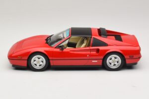 Ferrari 328 GTS US-Version Rot Beverly Hills Cop II Mit Beigem Innenraum KK-Scale 1:18 KKDC181701 Metall – Bild 4 von 7