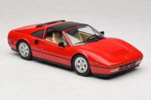 Ferrari 328 GTS US-Version Rot Beverly Hills Cop II Mit Beigem Innenraum KK-Scale 1:18 KKDC181701 Metall – Bild 5 von 7