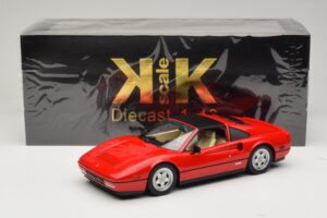 Ferrari 328 GTS US-Version Rot Beverly Hills Cop II Mit Beigem Innenraum KK-Scale 1:18 KKDC181701 Metall – Bild 7 von 7