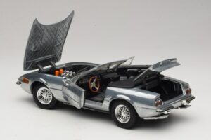 Ferrari 365 GTS Chrome Silver Hot Wheels 1:18 25738 Metall – Bild 5 von 8