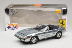 Ferrari 365 GTS Chrome Silver Hot Wheels 1:18 25738 Metall – Bild 8 von 8