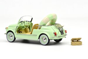 Fiat 500 Jolly Grün Norev 1:18 187794 Metall – Bild 2 von 5