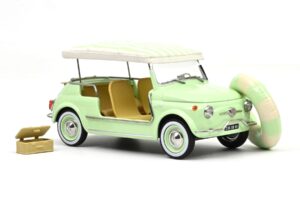 Fiat 500 Jolly Grün Norev 1:18 187794 Metall – Bild 4 von 5