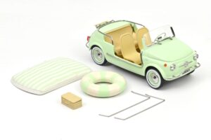 Fiat 500 Jolly Grün Norev 1:18 187794 Metall – Bild 5 von 5