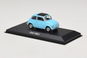 Fiat 500 L Blau Maxichamps 1:43 940121601 Metall – Bild 3 von 5