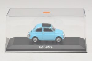 Fiat 500 L Blau Maxichamps 1:43 940121601 Metall – Bild 4 von 5