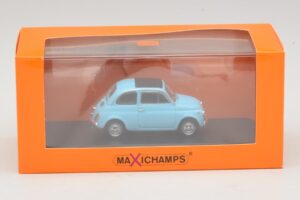 Fiat 500 L Blau Maxichamps 1:43 940121601 Metall – Bild 5 von 5