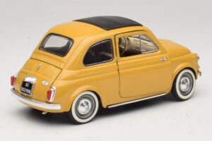 Fiat 500 Gelb Solido 1:18 8042 Metall – Bild 3 von 8