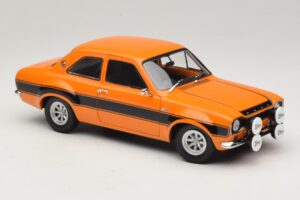 Ford Escort Mk1 RS1600 AVO Orange Mit Schwarzen Streifen Minichamps 1:18 100688104 Metall – Bild 6 von 8