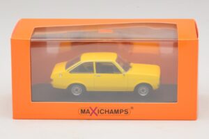 Ford Escort Mk2 Gelb Maxichamps 1:43 940084100 Metall – Bild 5 von 5