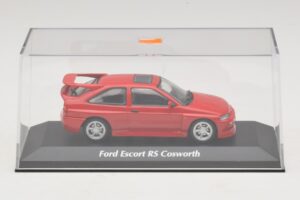 Ford Escort RS Cosworth Rot Maxichamps 1:43 940082100 Metall – Bild 4 von 5