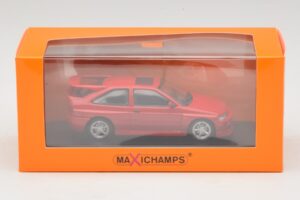 Ford Escort RS Cosworth Rot Maxichamps 1:43 940082100 Metall – Bild 5 von 5