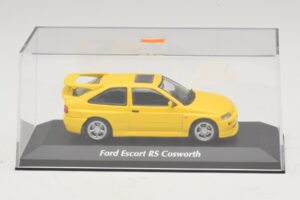 Ford Escort RS Cosworth Gelb Maxichamps 1:43 940082101 Metall – Bild 4 von 5