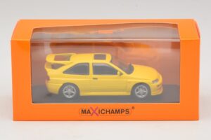 Ford Escort RS Cosworth Gelb Maxichamps 1:43 940082101 Metall – Bild 5 von 5