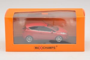 Ford Fiesta Mk7 Rot Maxichamps 1:43 940088000 Metall – Bild 5 von 5
