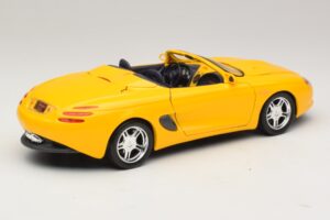 Ford Mustang Mach III Cabrio Gelb Maisto 1:18 32815 Metall – Bild 3 von 8