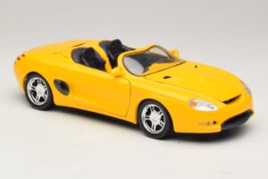 Ford Mustang Mach III Cabrio Gelb Maisto 1:18 32815 Metall – Bild 6 von 8