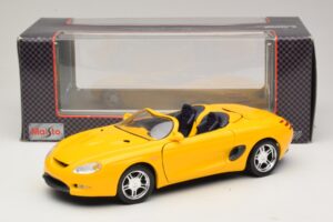 Ford Mustang Mach III Cabrio Gelb Maisto 1:18 32815 Metall – Bild 8 von 8